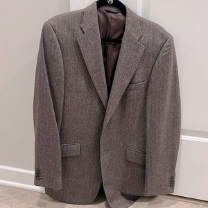 Banana Republic men’s 40R brown pinstriped blazer